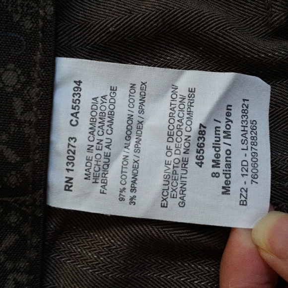 LEE Comfort Women's Brown Dress Pants - Picture 5 of 7